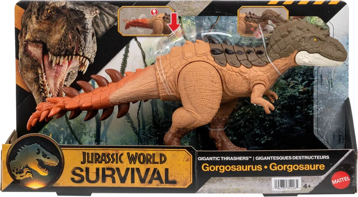 Mattel Jurassic World Survival Action Figure Gorgosaurus MATTJKL86 - Multi