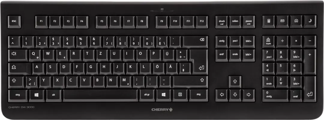 Cherry DW 3000 JD-0710BE-2 Draadloos Toetsenbord - Zwart - afbeelding 5 van 6