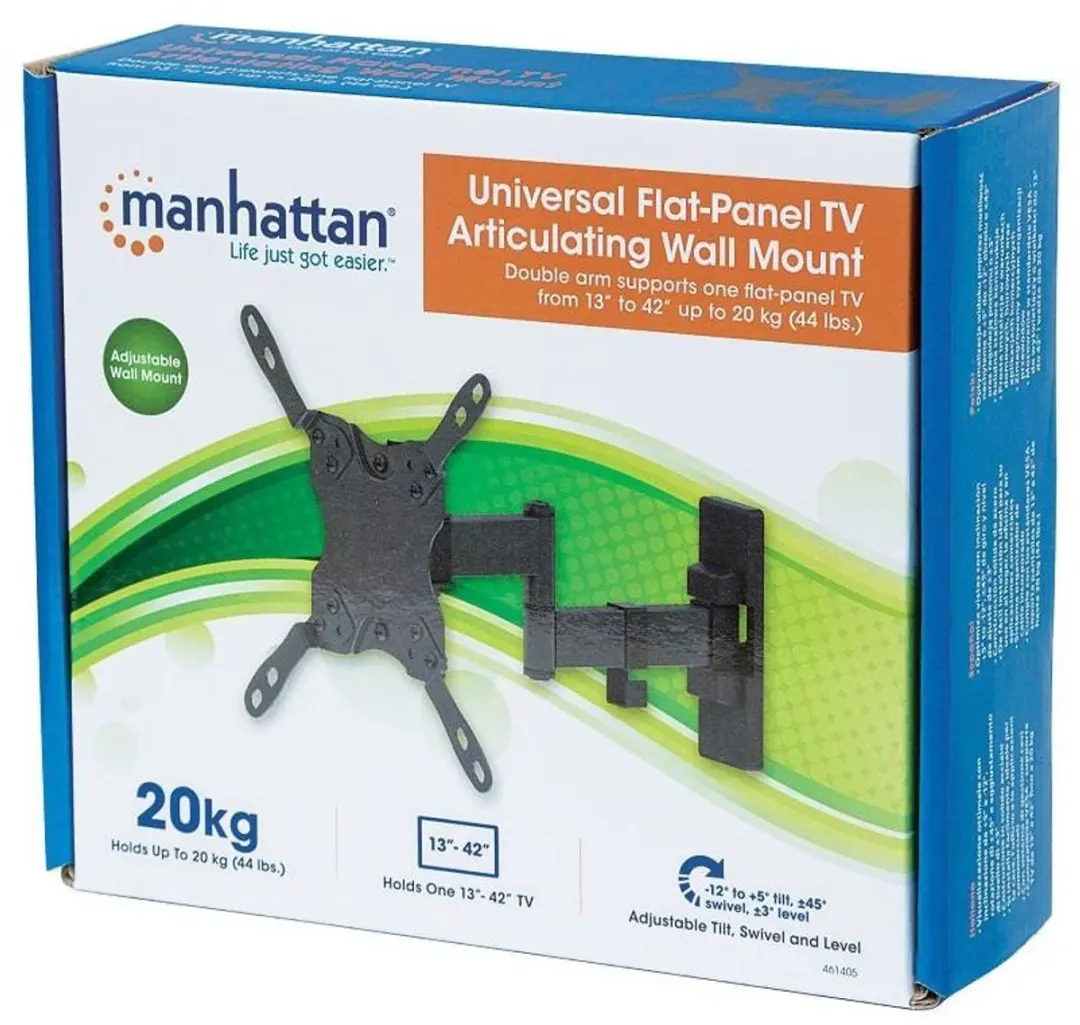 Manhattan 461405 TV-Bevestiging 42" - Zwart