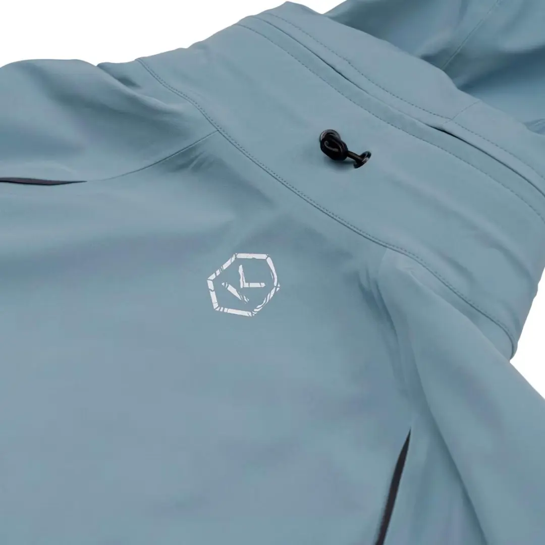 Knox Impass Dames Motorfietsregenjas M - Blauw