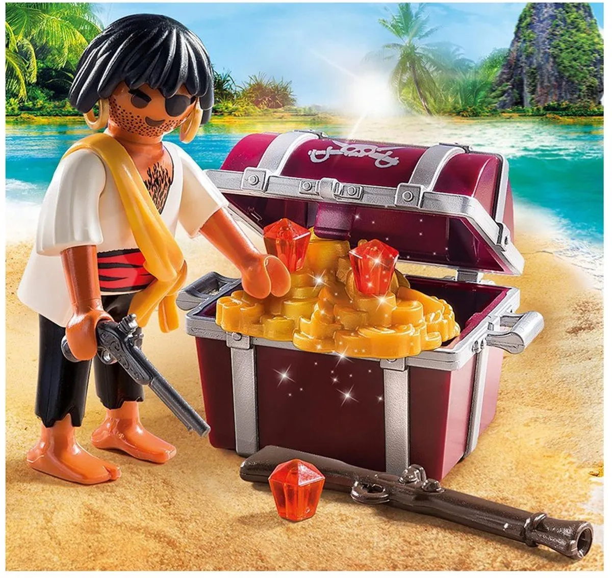 Playmobil Piraat met Schatkist 9358