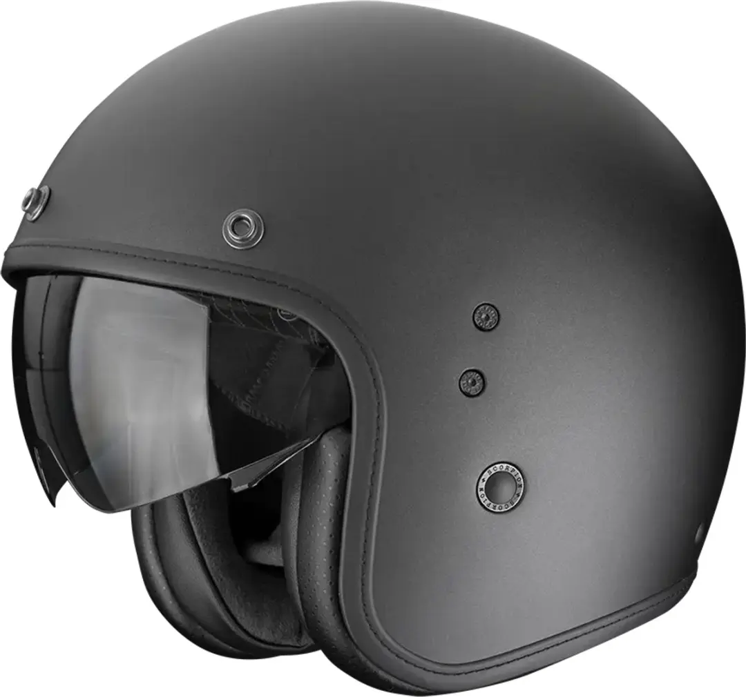 Scorpion Belfast Evo Solid Glossy Black