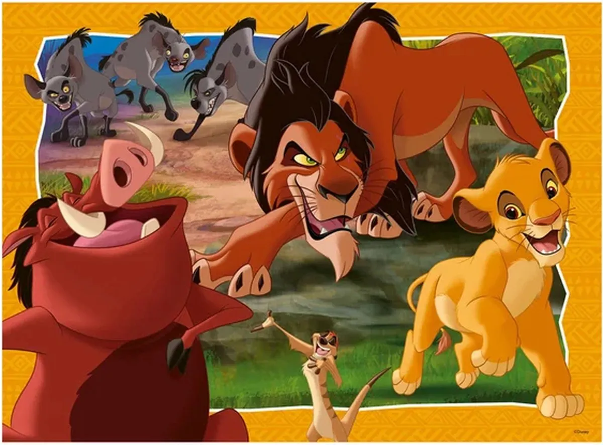 Ravensburger Disney The Lion King Legpuzzel 200 Stuks - 12001177