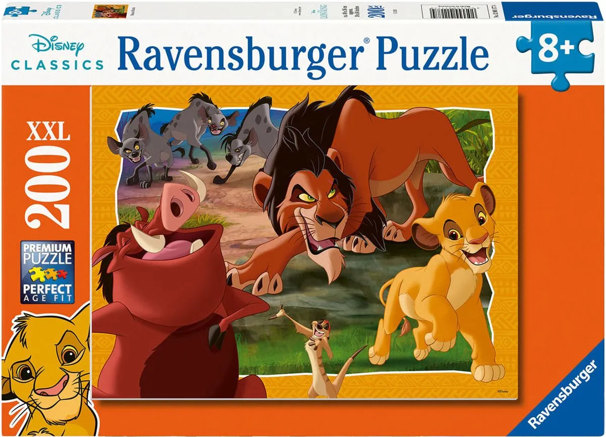 Ravensburger Disney The Lion King Legpuzzel 200 Stuks - 12001177