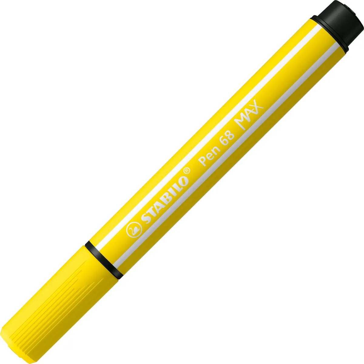 STABILO Pen 68 MAX Viltstift - Citroengeel