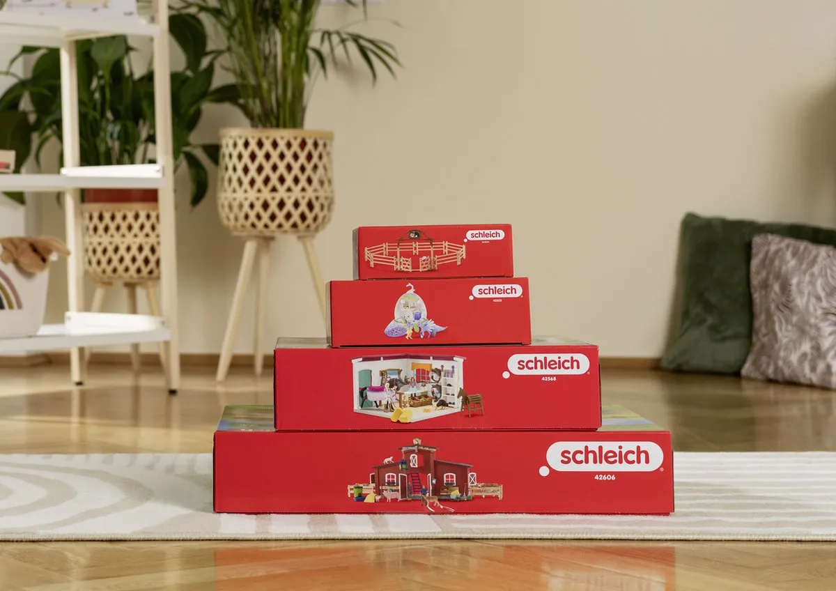 Schleich Horse Club Paardenwei 42434 - Toegangspoort - Beige