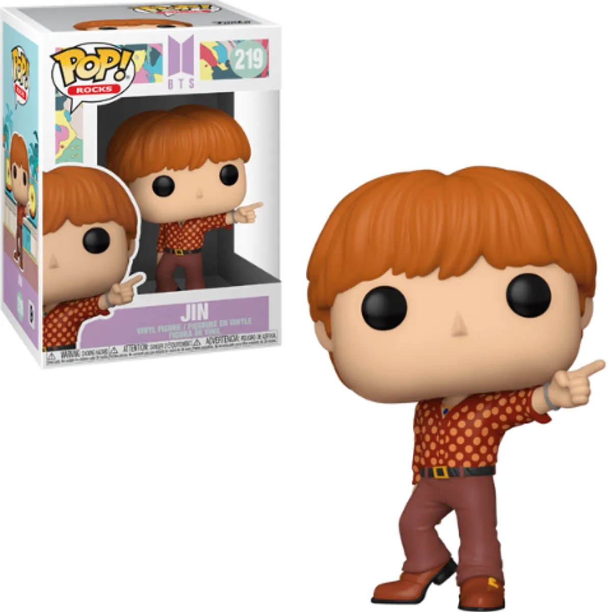 Funko Pop! BTS Jin 48111 - Vinyl Figuur 9cm - afbeelding 6 van 6