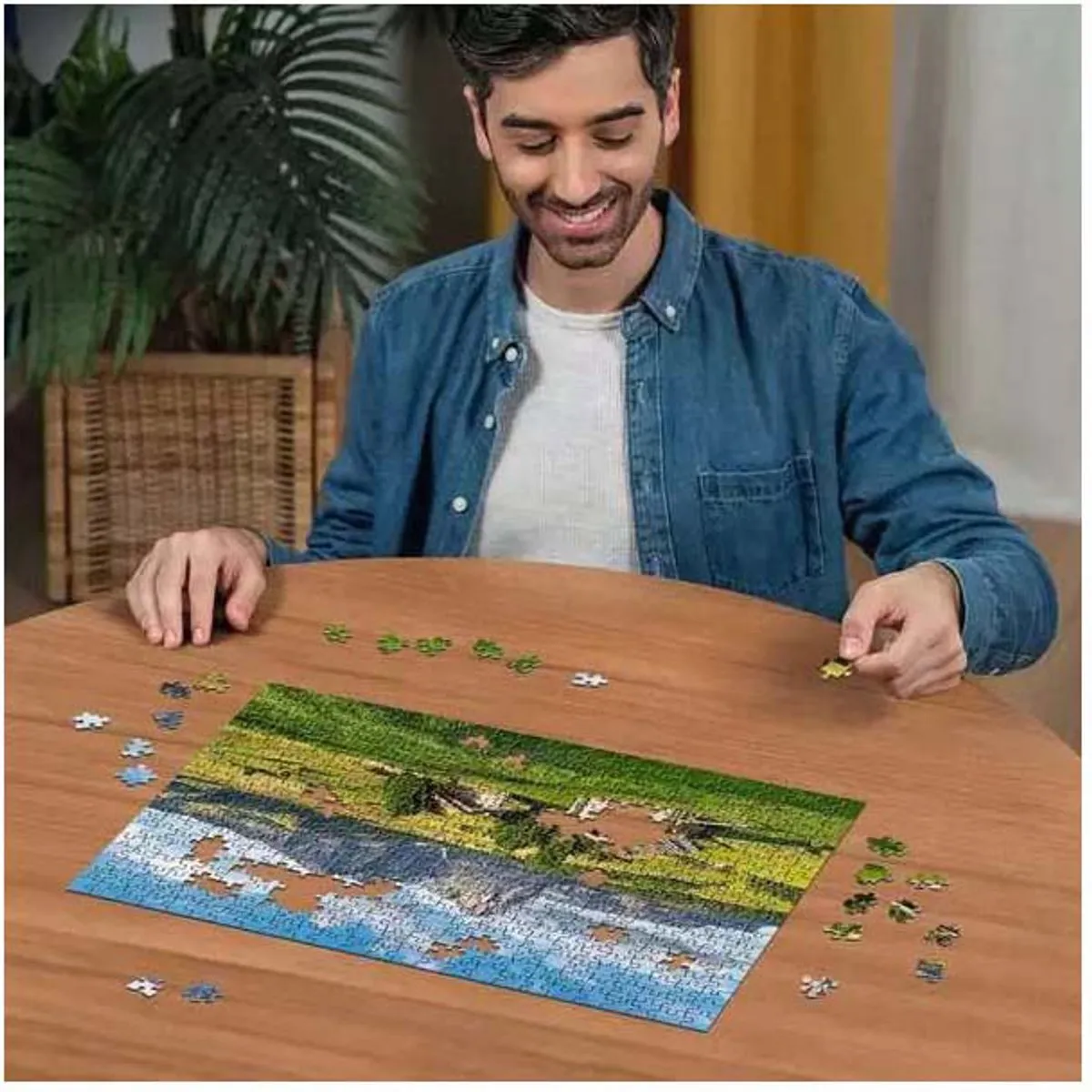 Ravensburger Landschap Puzzel 500 Stuks - Meerkleurig