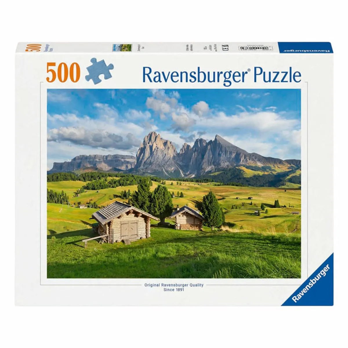 Ravensburger Landschap Puzzel 500 Stuks - Meerkleurig