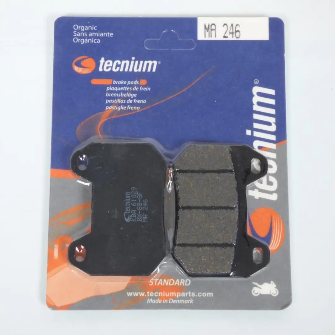 tecnium remblokje voor motorfiets bmw 1200 k lt 1999 tot 2006 ma246 / achter nie