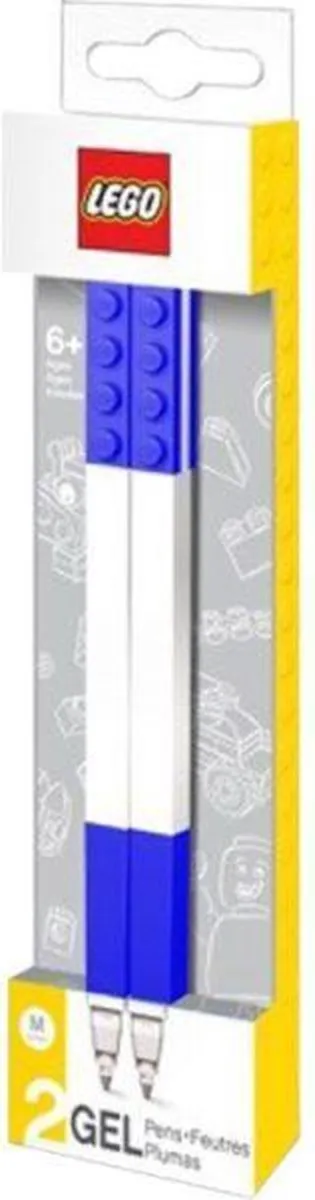 LEGO Gelpennen - Blauw - 2 Stuks