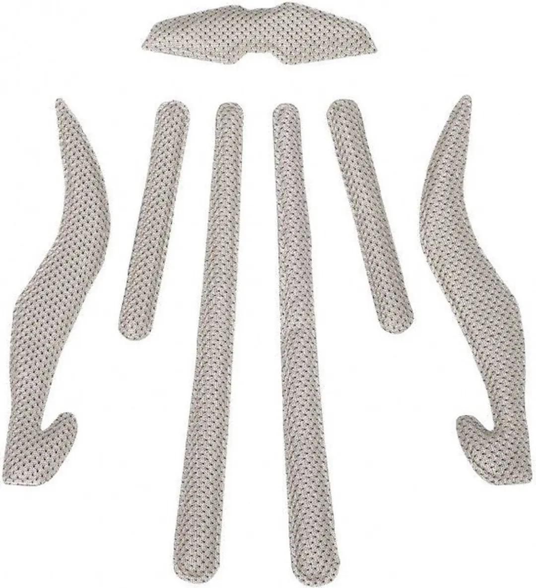 Polisport Commuter Fietshelm L - Mat wit/grijs