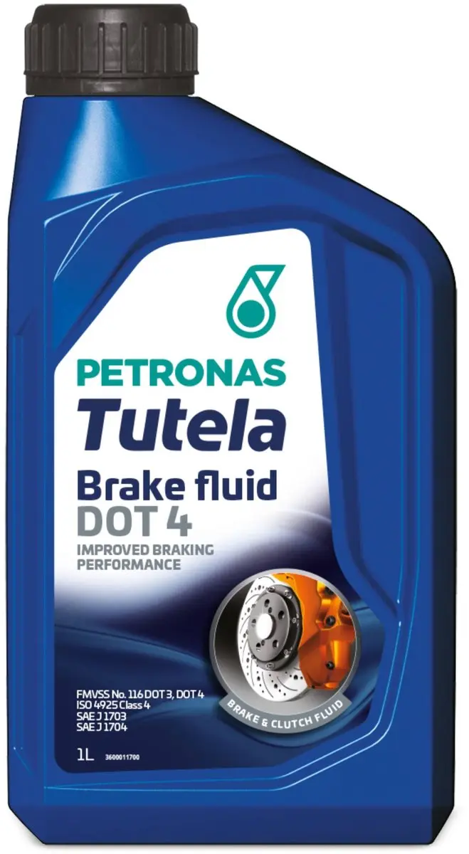 Petronas Tutela DOT4 remvloeistof 1 liter