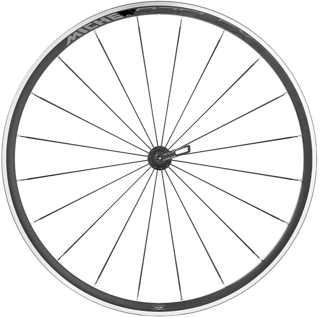 Miche Reflex Xl Cl Disc Racefiets Voorwiel Zilver 9 x 100 mm