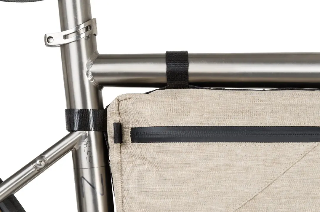 AGU Bikepacking Tube Frametas Venture Fietstas - 4L - Beige
