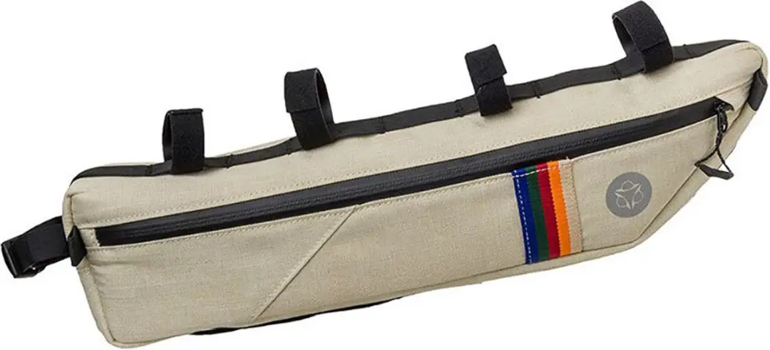 AGU Bikepacking Tube Frametas Venture Fietstas - 4L - Beige