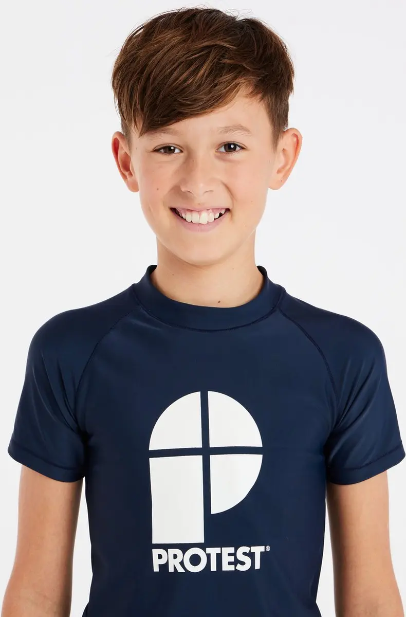 Protest PRTBERENT JR Surf T-shirt Jongens 116 - Night Skyblue