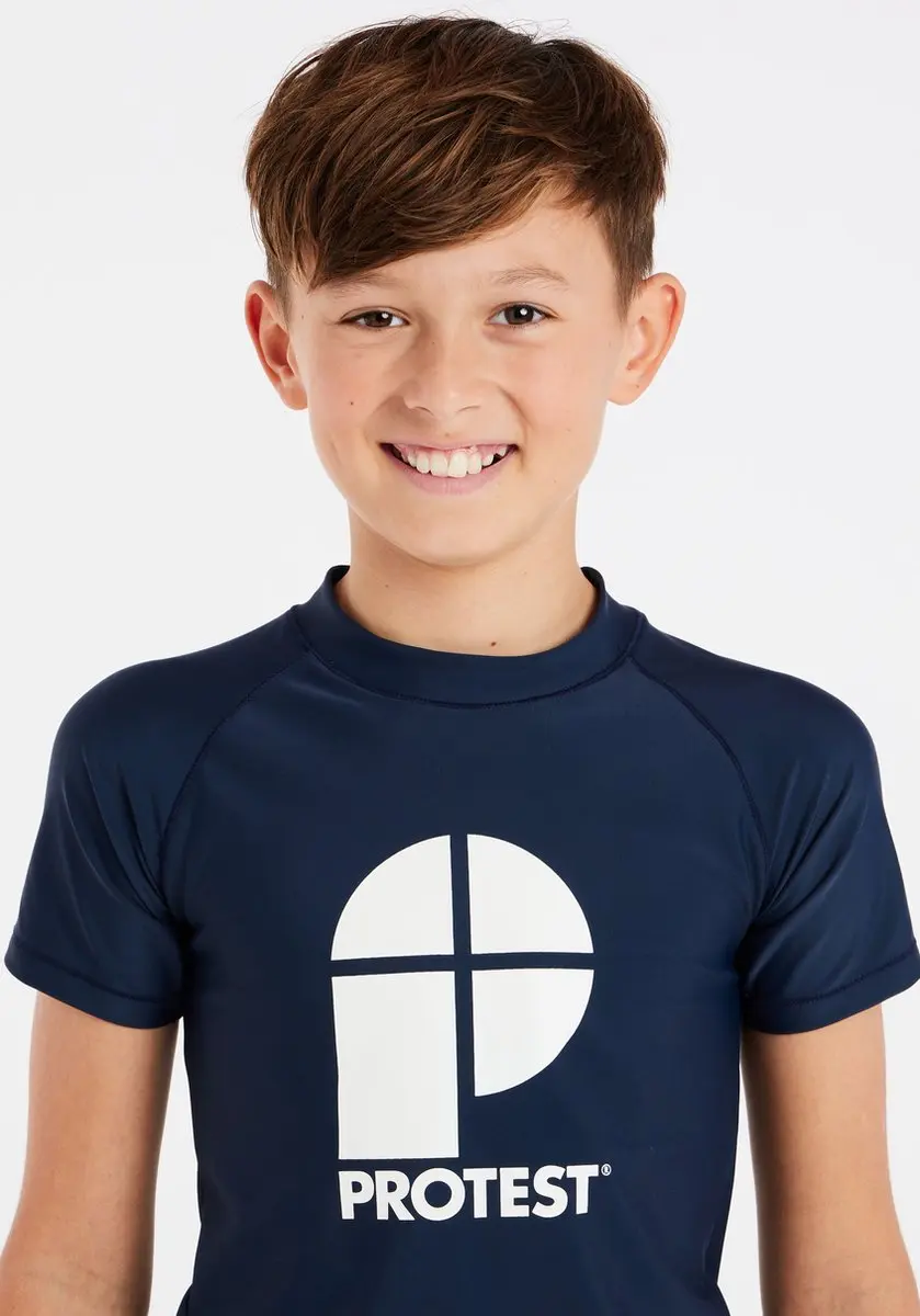 Protest PRTBERENT JR Surf T-shirt Jongens 116 - Night Skyblue