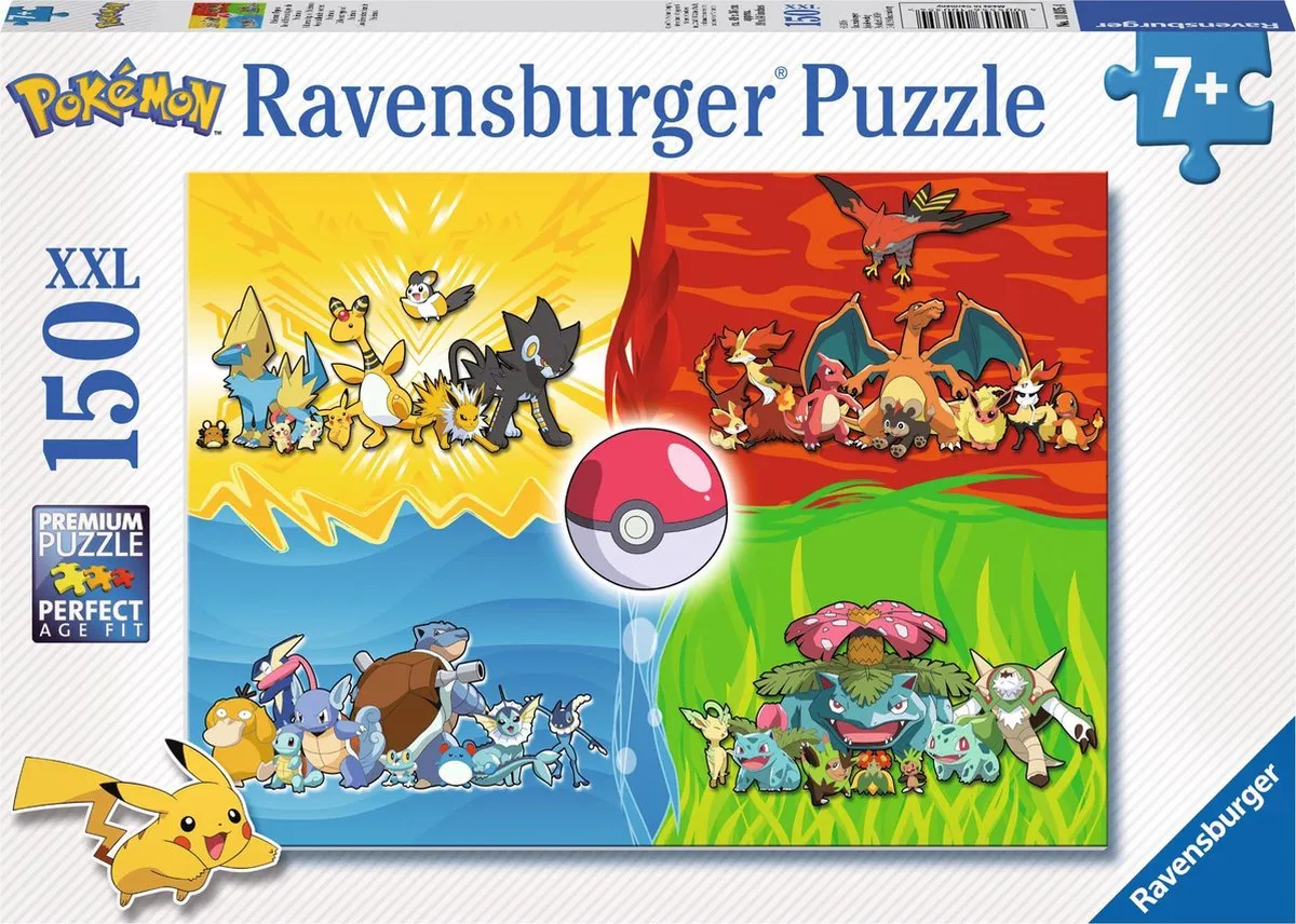 Ravensburger Pokémon Puzzel 150 Stuks