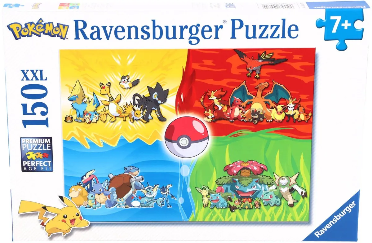 Ravensburger Pokémon Puzzel 150 Stuks - Multicolor