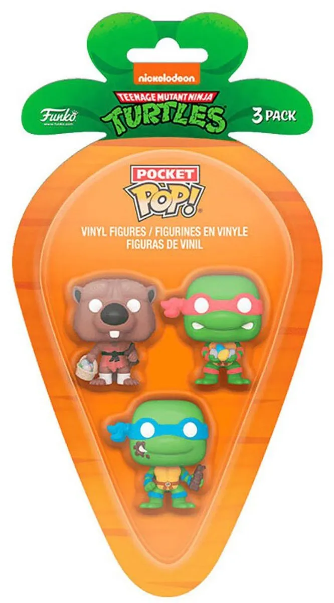 Funko Pop! TMNT Splinter Leonardo Raphael