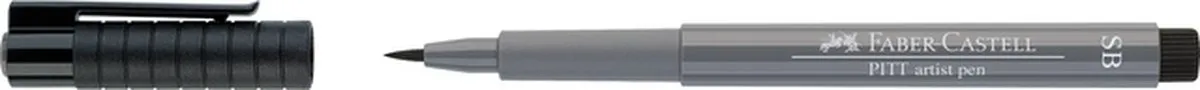 Faber-Castell Pitt Artist Pen Soft Brush 233 Koud Grijs IV