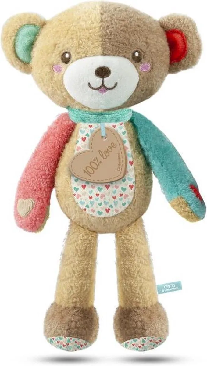 Clementoni Play With Me Knuffelbeer - Multicolor