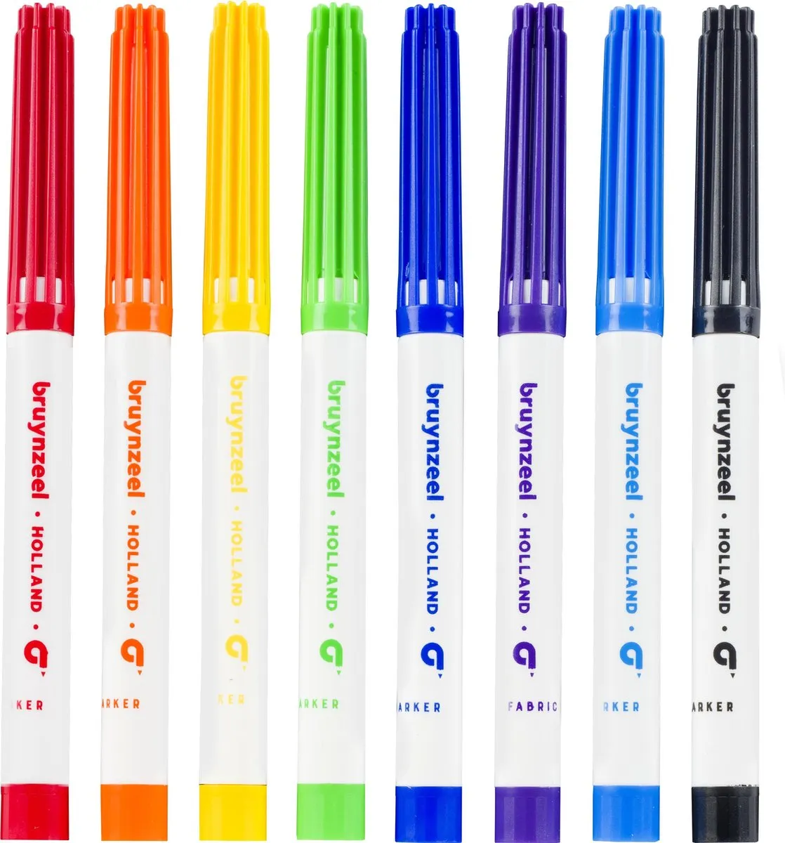 BRUYNZEEL Fabric Markers Set 8 - Assorti