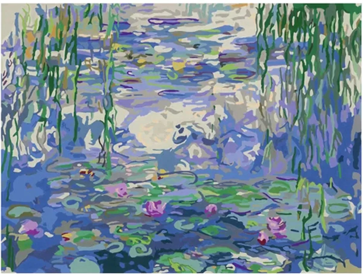 Ravensburger Waterlilies Monet Schilderen op nummer - Meerkleurig - afbeelding 6 van 6
