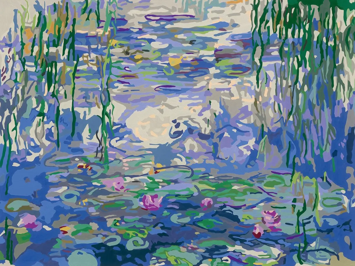 Ravensburger Waterlilies Monet Schilderen op nummer - Meerkleurig