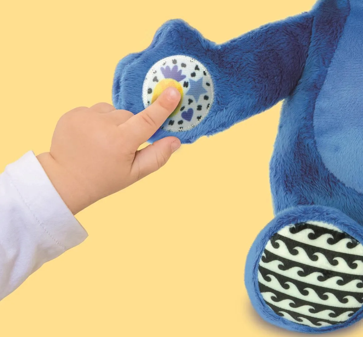 Clementoni Stitch Knuffel - Blauw
