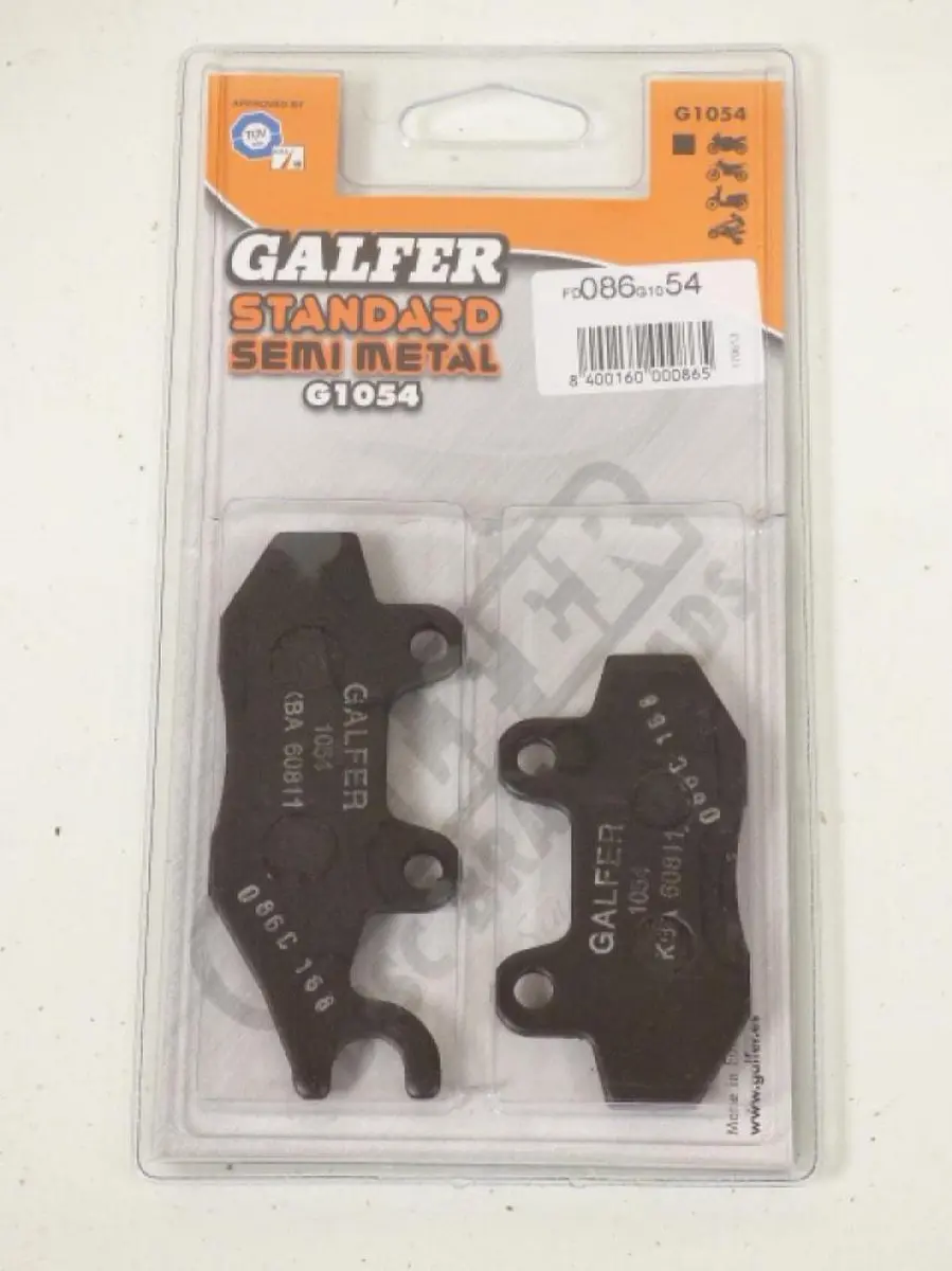 vrijplaat galfer voor moto triumph 650 daytona 2005 g1054 nieuw