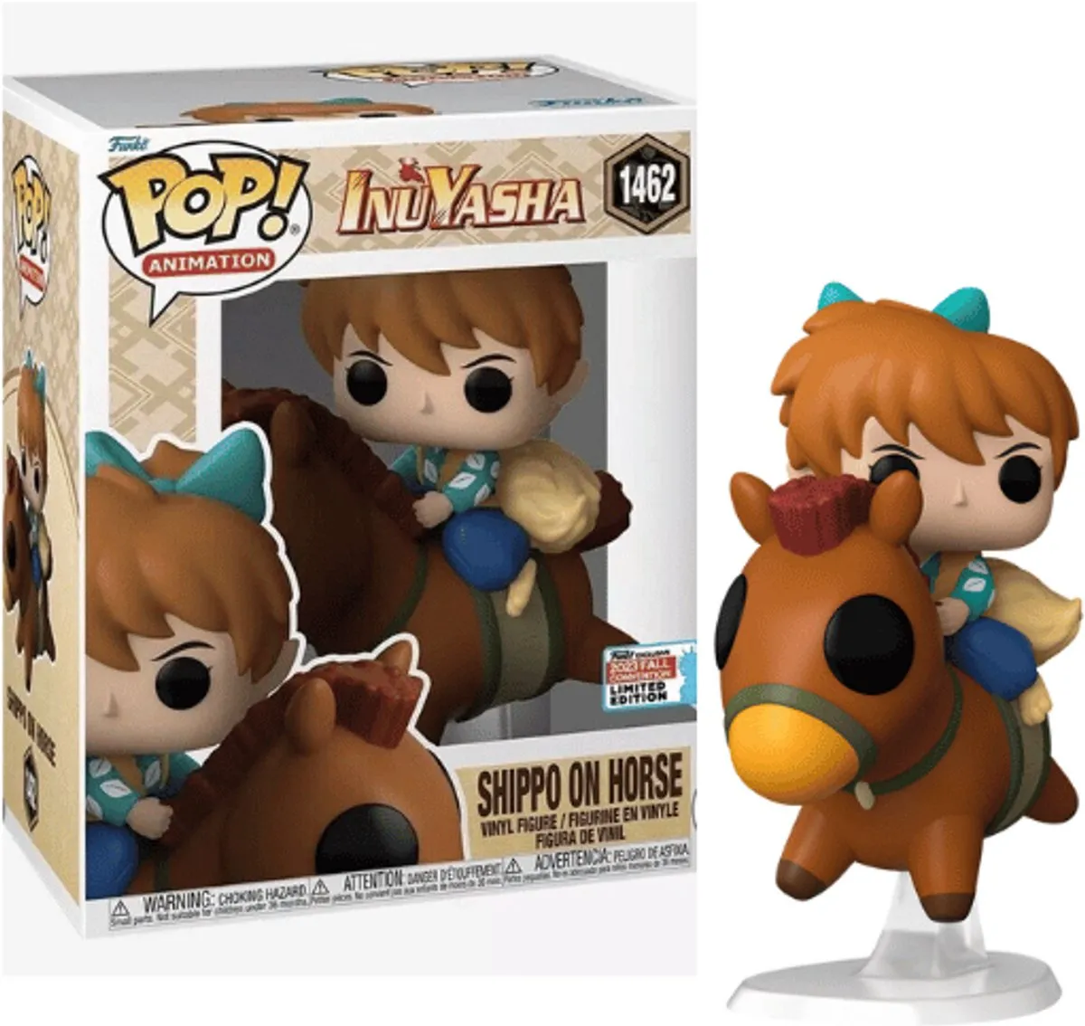 Funko POP! Shippo op Paard 1462 InuYasha - 15cm - Multi