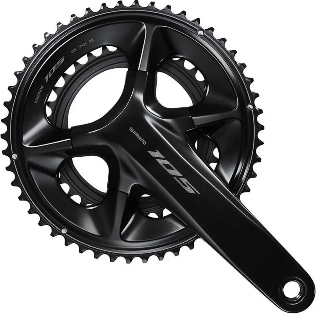 Shimano Fc-r7100 Crankstel Zwart 170 mm / 50/34t