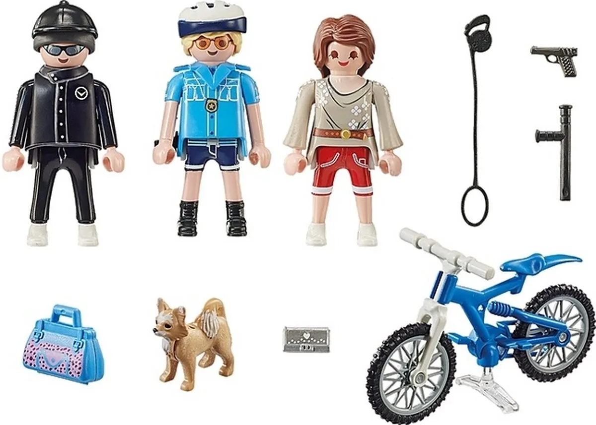 Playmobil City Action Politiefiets 70573 - Zakkenrollerachtervolging - afbeelding 6 van 6