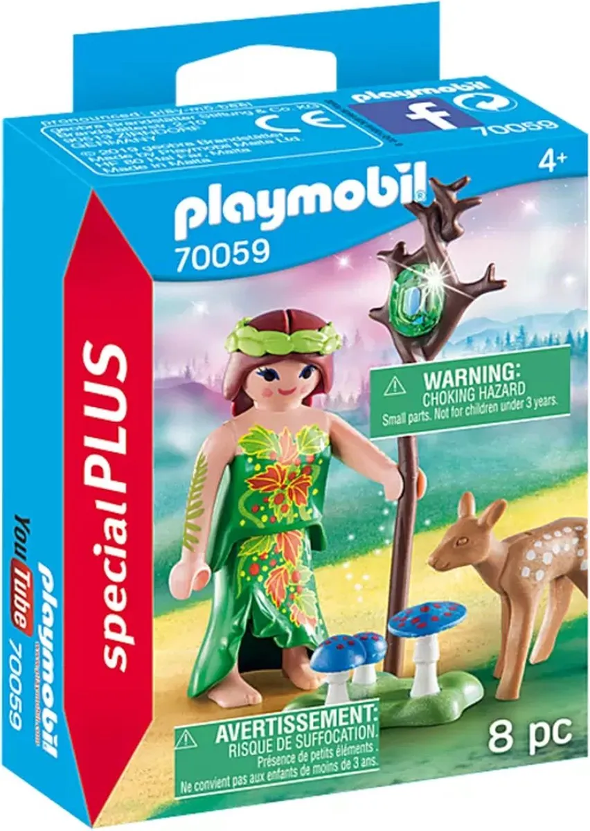 Playmobil Special Plus Nimf en Hertenkalf 70059 - Multicolor