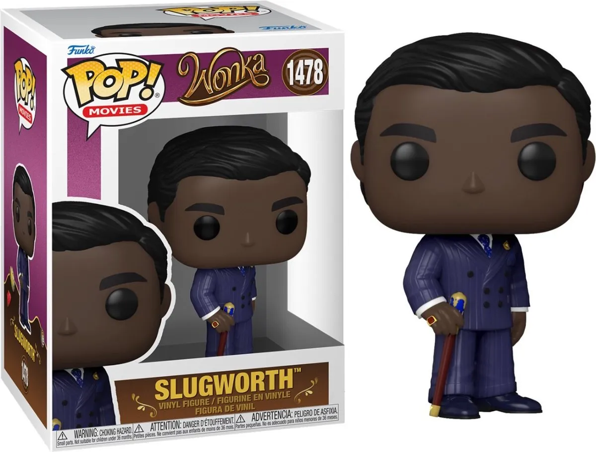 Funko Pop Wonka Slugworth Movies #1478 - 9,5cm - Multi