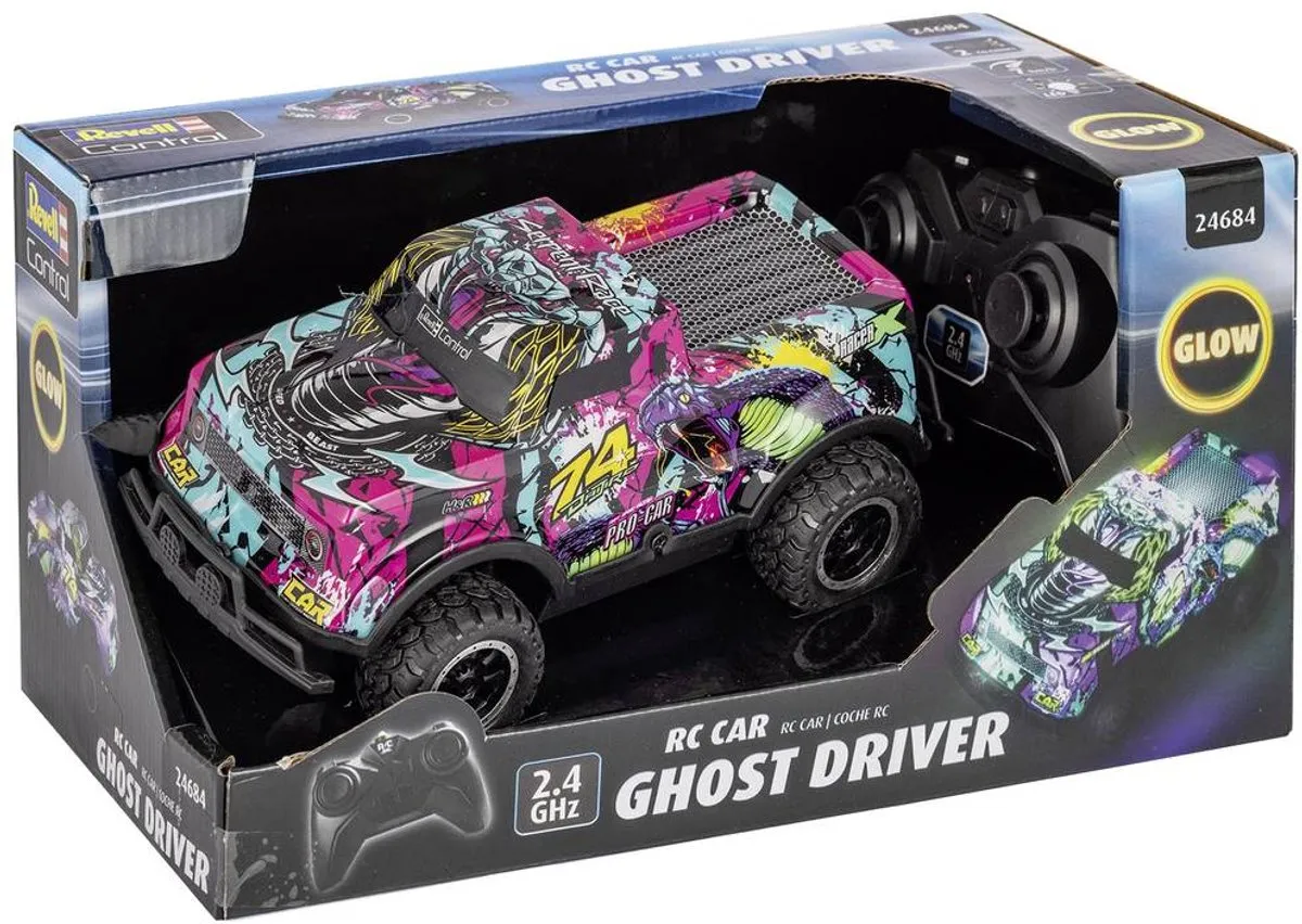 Revell RC Auto Ghost Driver 24684 - 1:22 - Multi - afbeelding 6 van 6