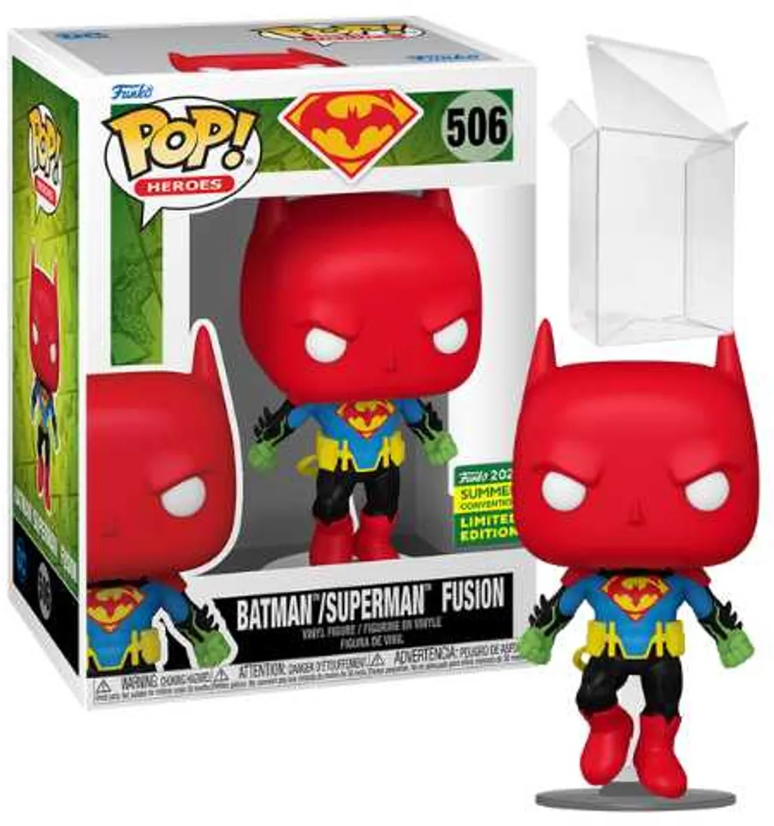 Funko Pop! Batman Superman Fusion 506 - Multicolor