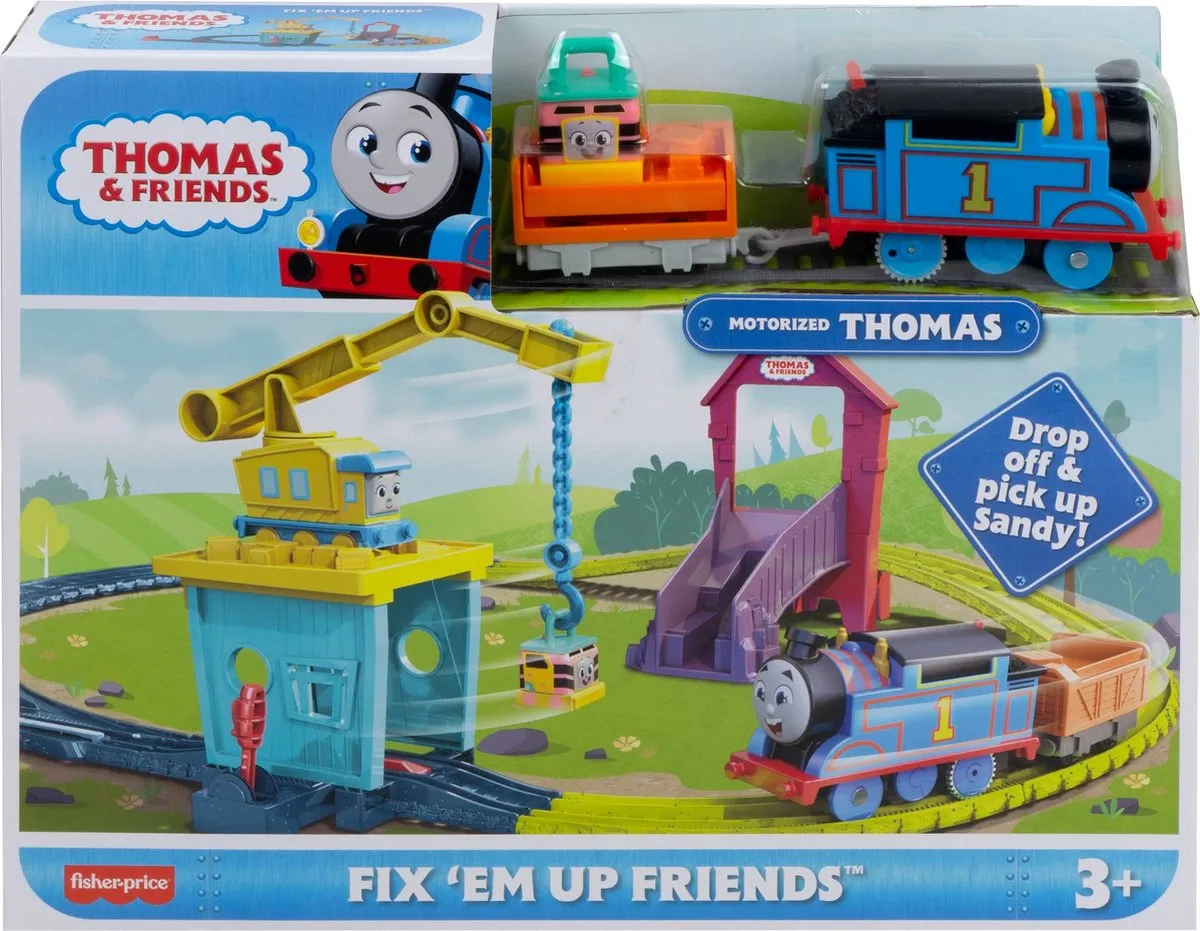 Fisher-Price Thomas & Friends Fix 'em Up Friends Playset - 11 Onderdelen
