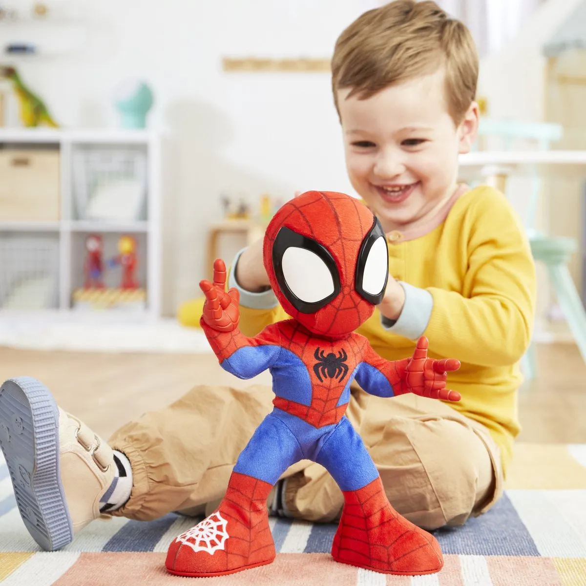 Marvel Spidey and His Amazing Friends Dance 'N Crawl Spidey - Rood