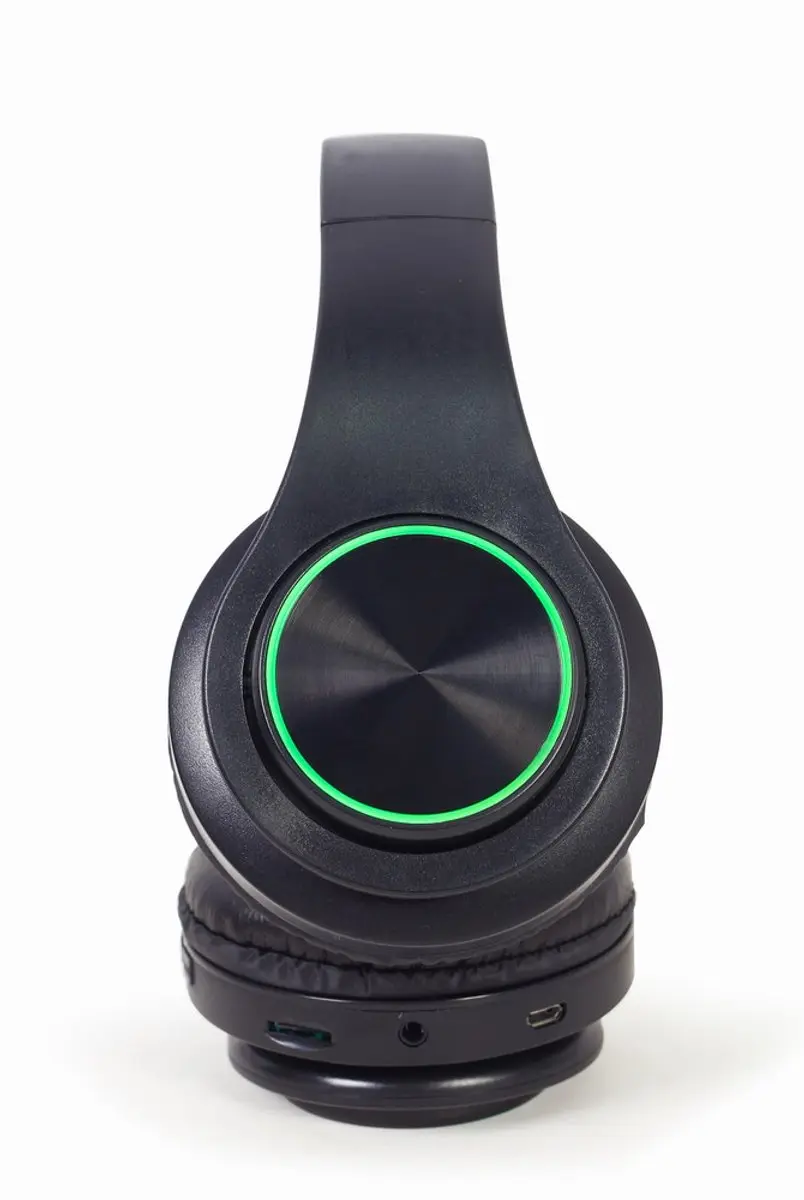 Gembird BT Stereo Headset BHP-LED-01 - Zwart - afbeelding 6 van 6