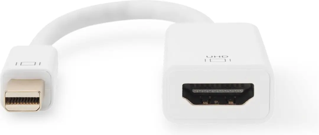 Digitus AK-340416-002-W Mini DisplayPort naar HDMI Kabel - Wit