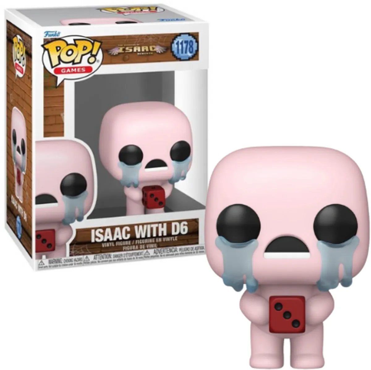 Funko Pop! Games Binding of Isaac Isaac #1178