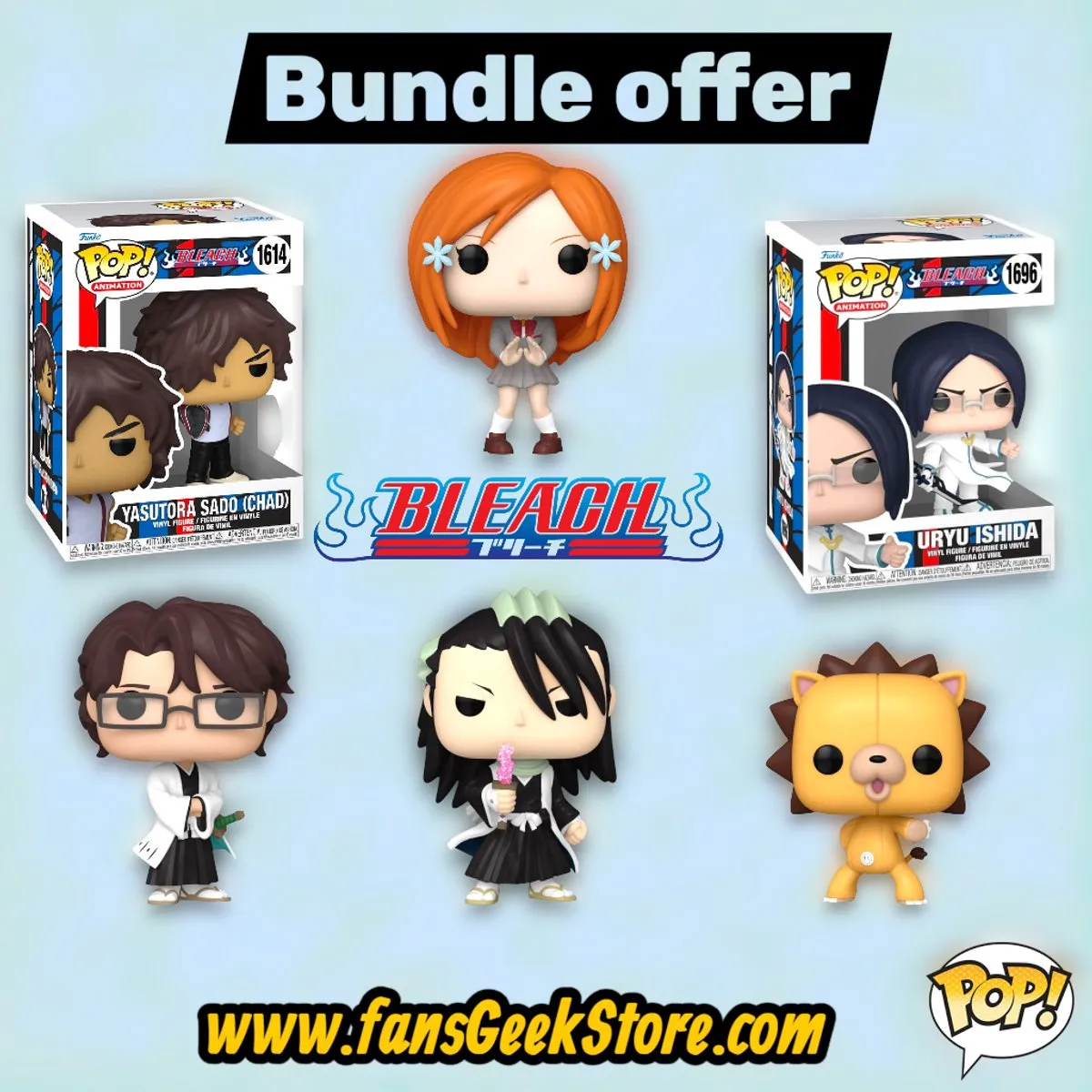 Funko Pop! Animation Bleach Orihime Inoue 75509 - Veelkleurig