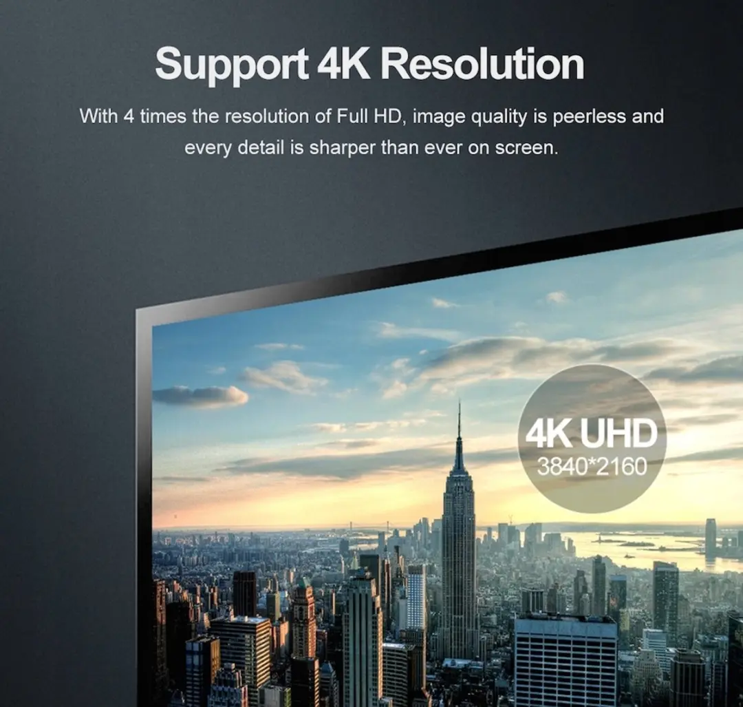 Digitus HDMI Kabel 4K 60Hz High Speed Ethernet 1m - Zwart