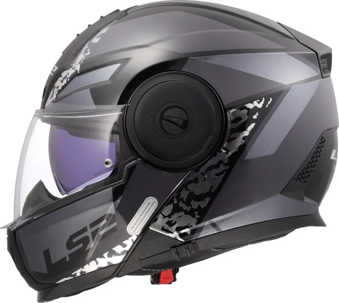 LS2 FF902 Scope II Systeemhelm - Maat L - Zwart