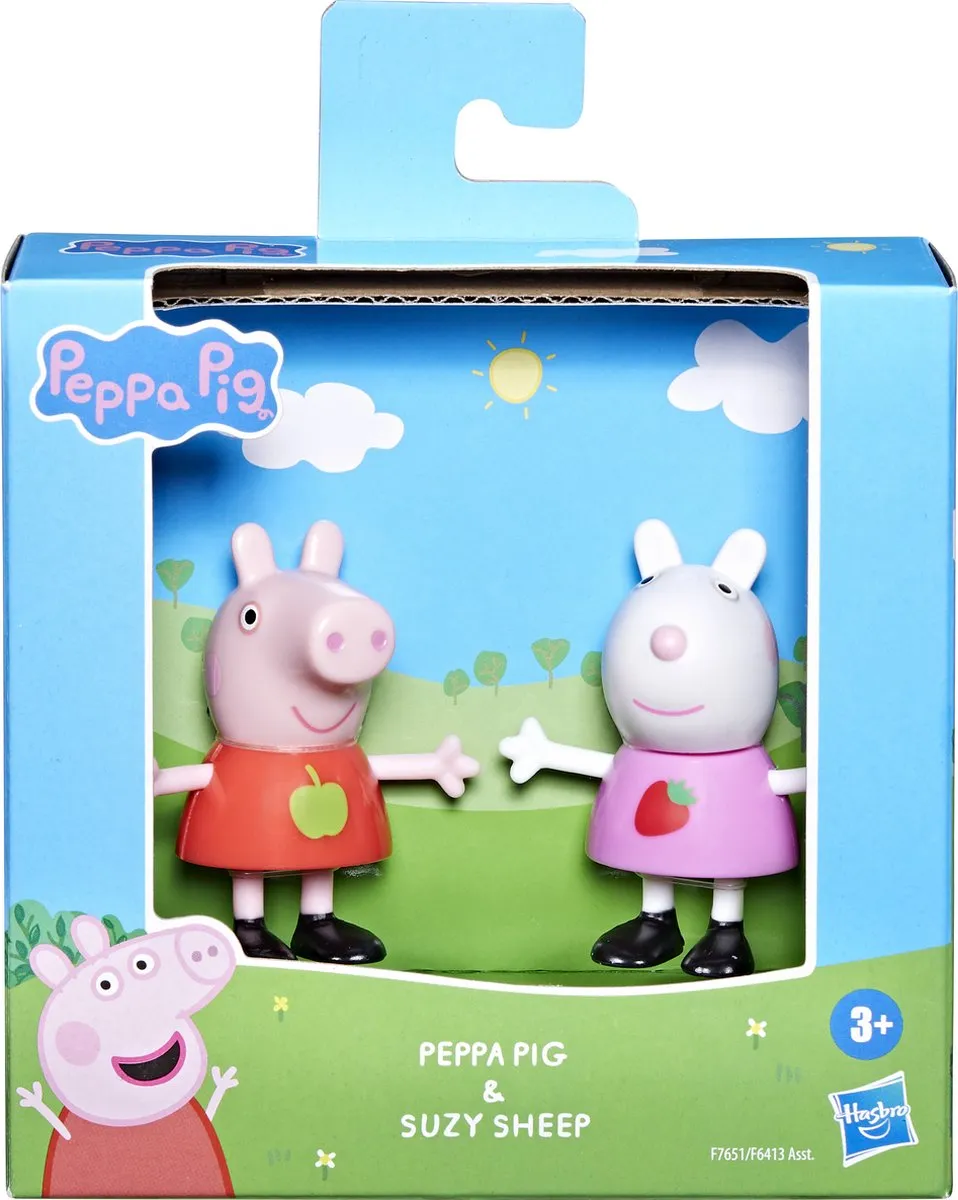 Hasbro Peppa Pig & Suzy Sheep Speelgoed - Meerkleurig