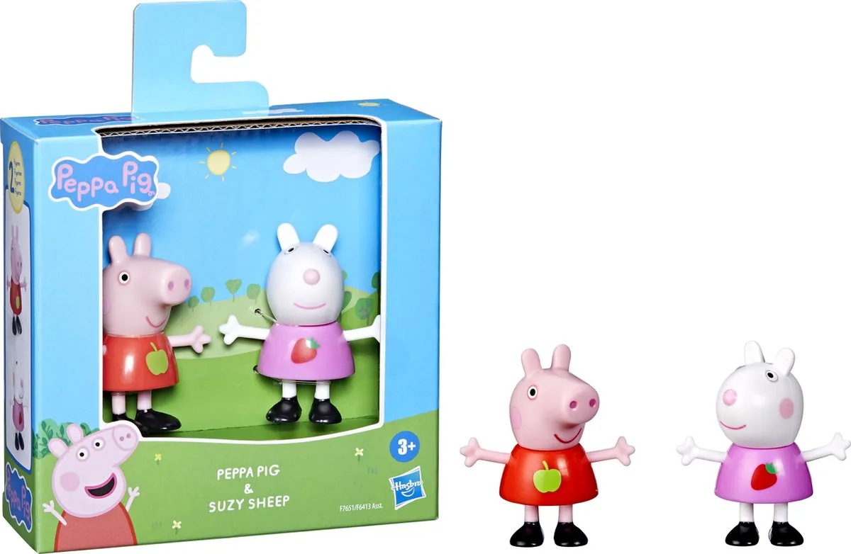 Hasbro Peppa Pig & Suzy Sheep Speelgoed - Meerkleurig