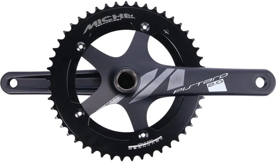 Crankstel Miche Mod.2019 49 Tands, 165 Mm Cranklengte, Zwart
